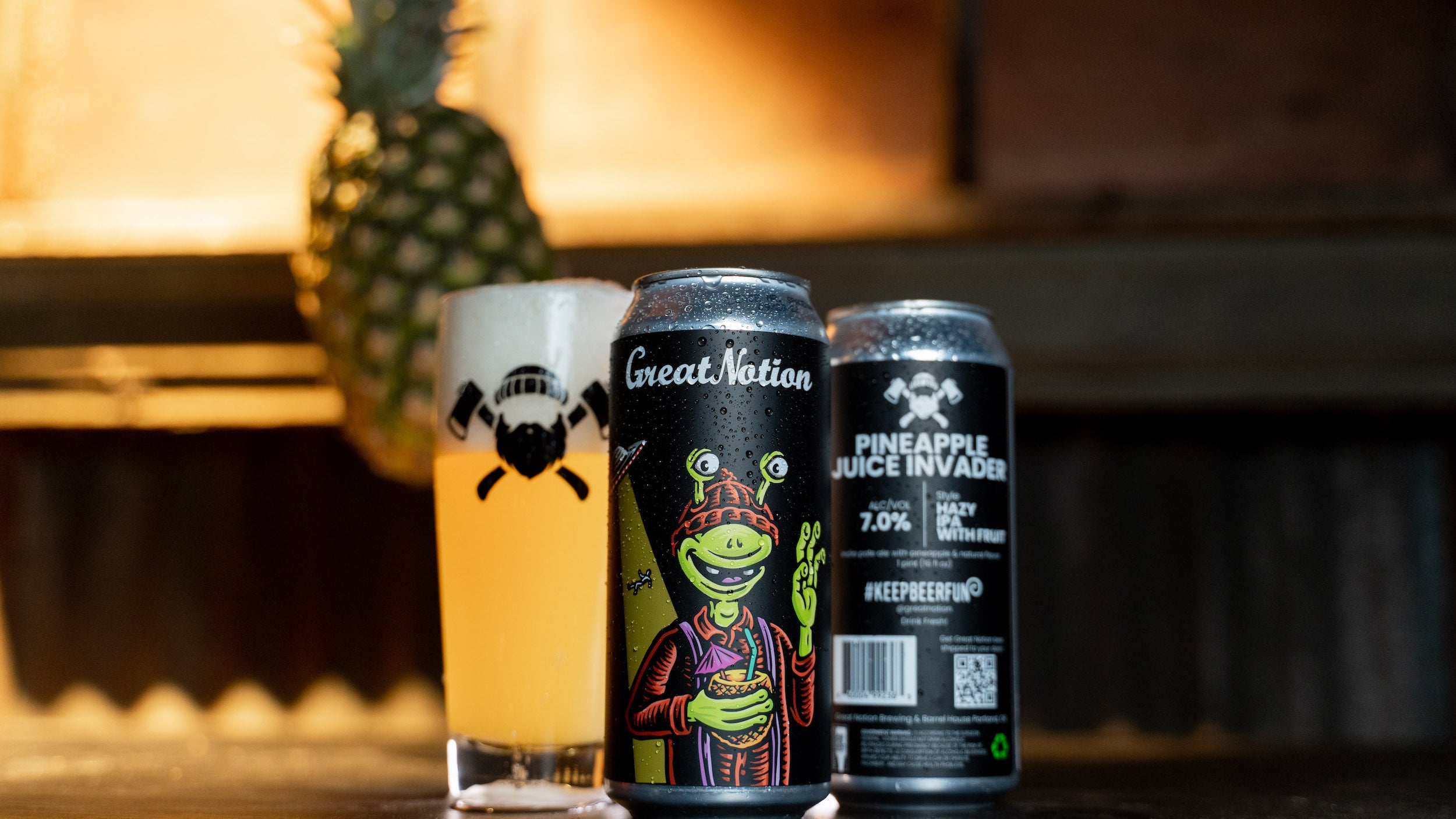 Pineapple Juice Invader Great Notion
