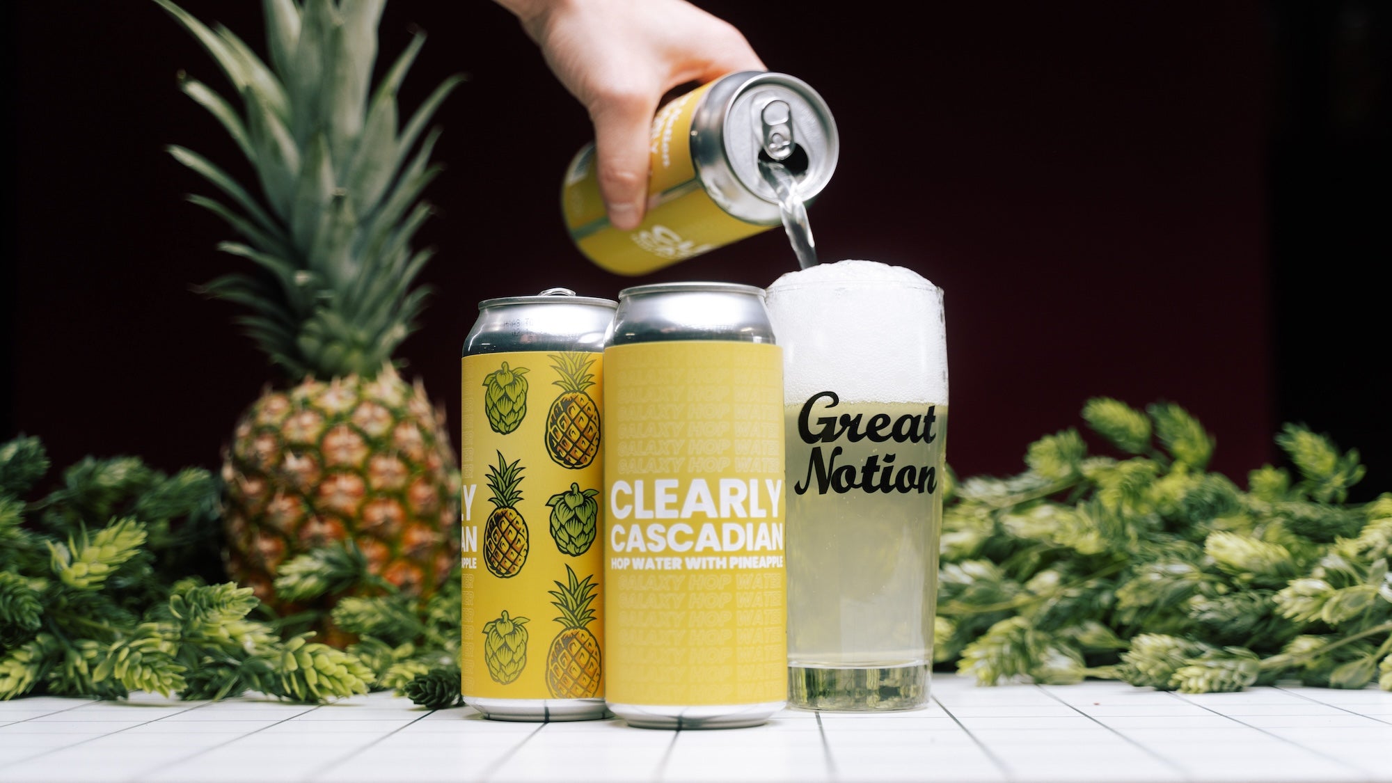 Clearly Cascadian Galaxy & Pineapple