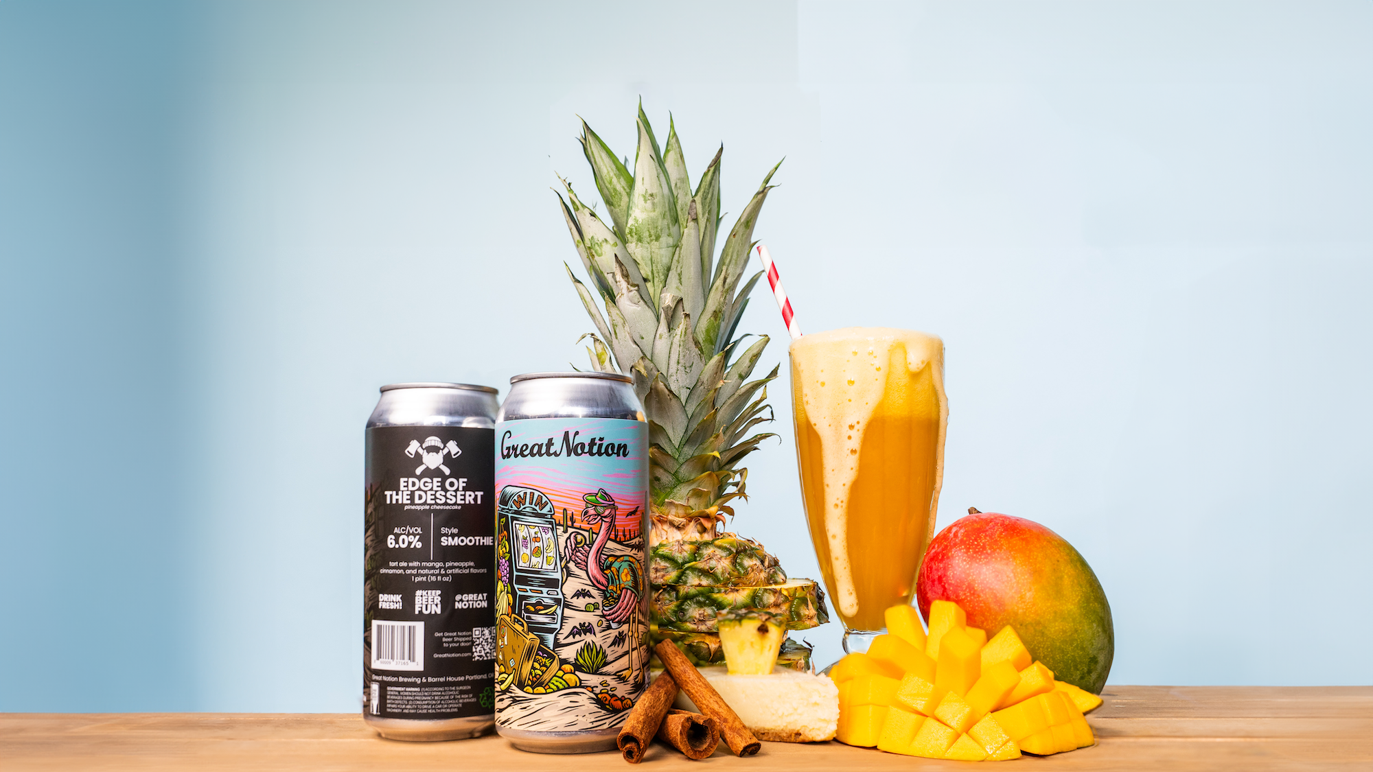 Edge of the Dessert (Pineapple Mango Cheesecake)