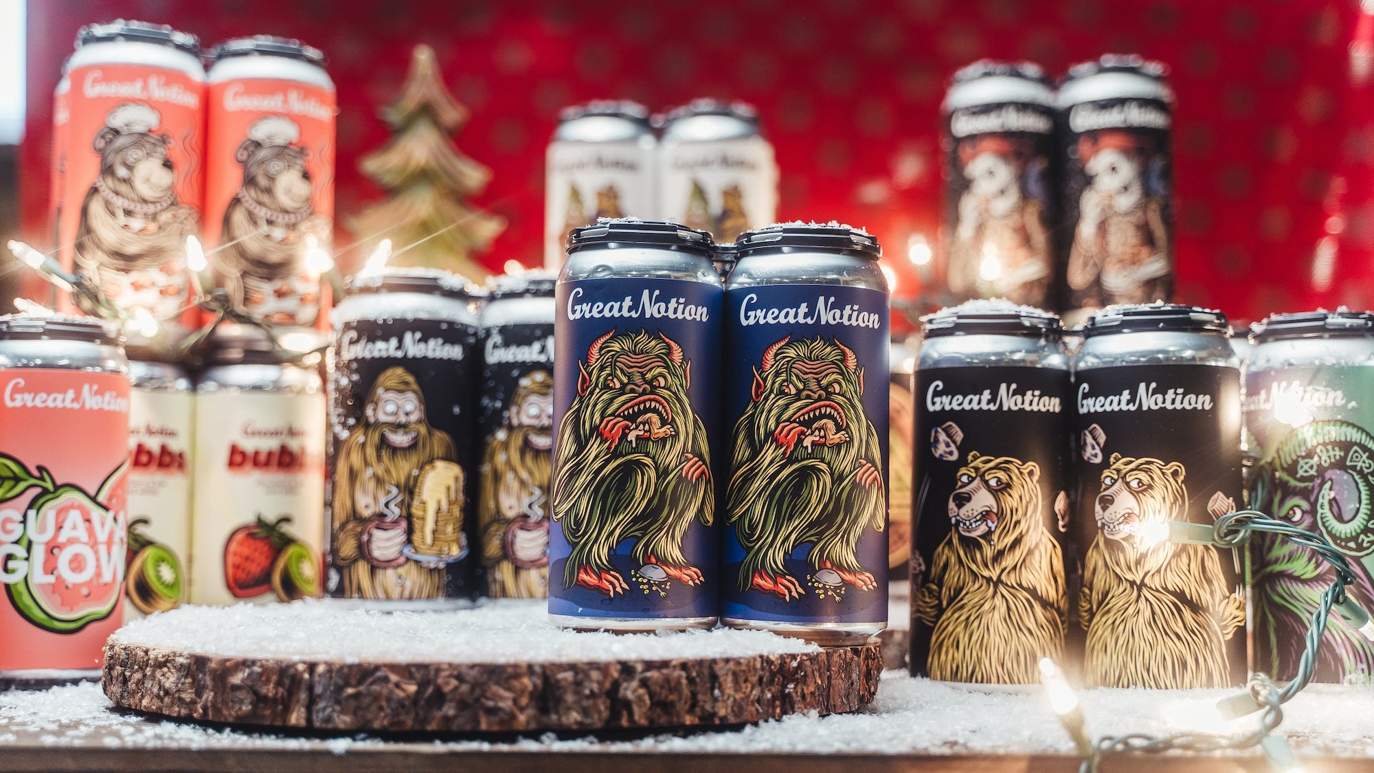 15% off $100+ in 4packs thru 12.1!