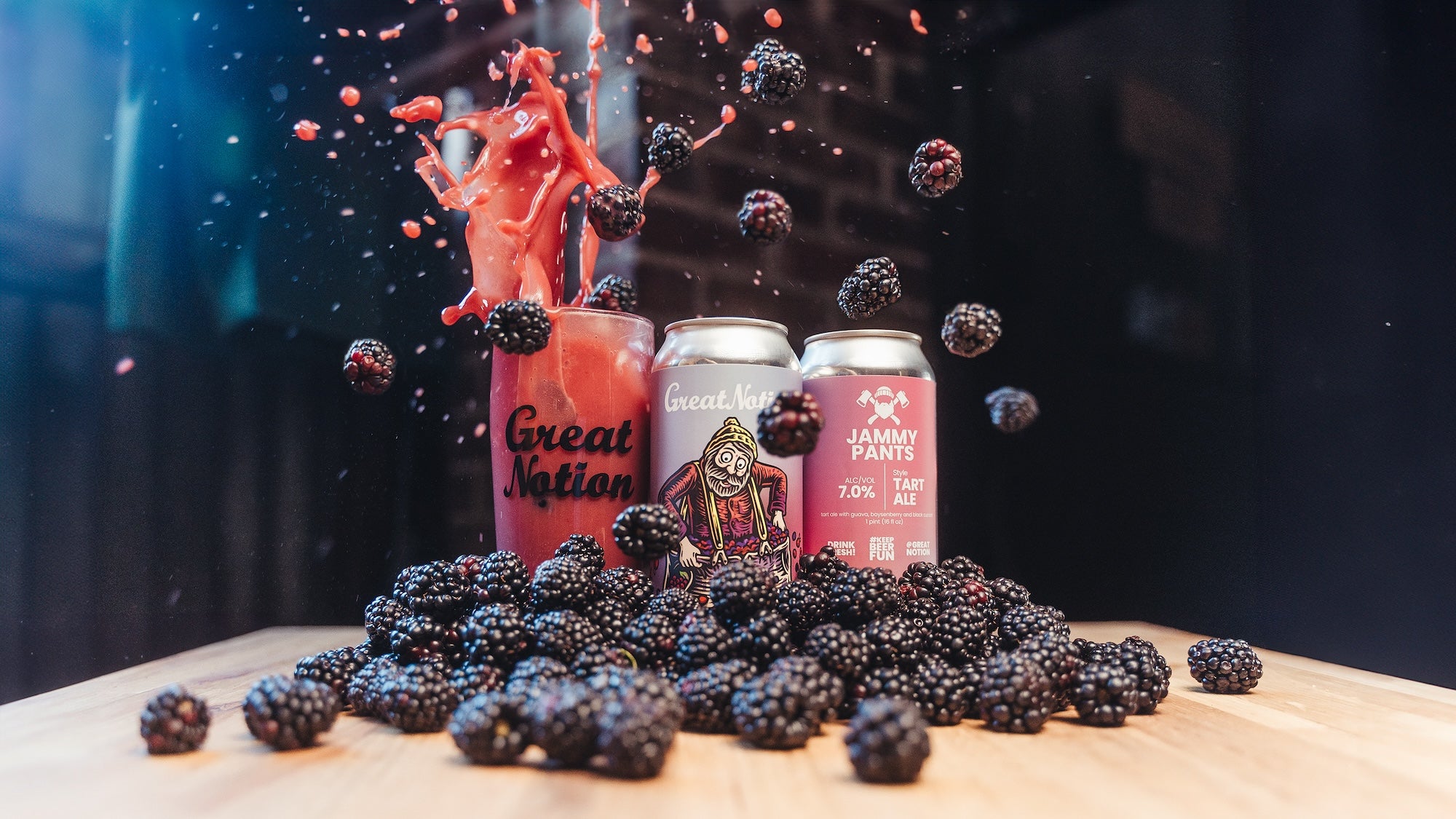 Jammy Pants (Guava, Boysenberry, Black Currant)