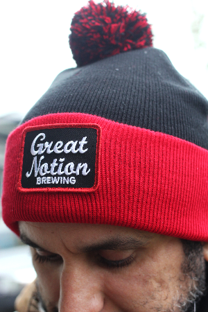 Red and Black Beanie