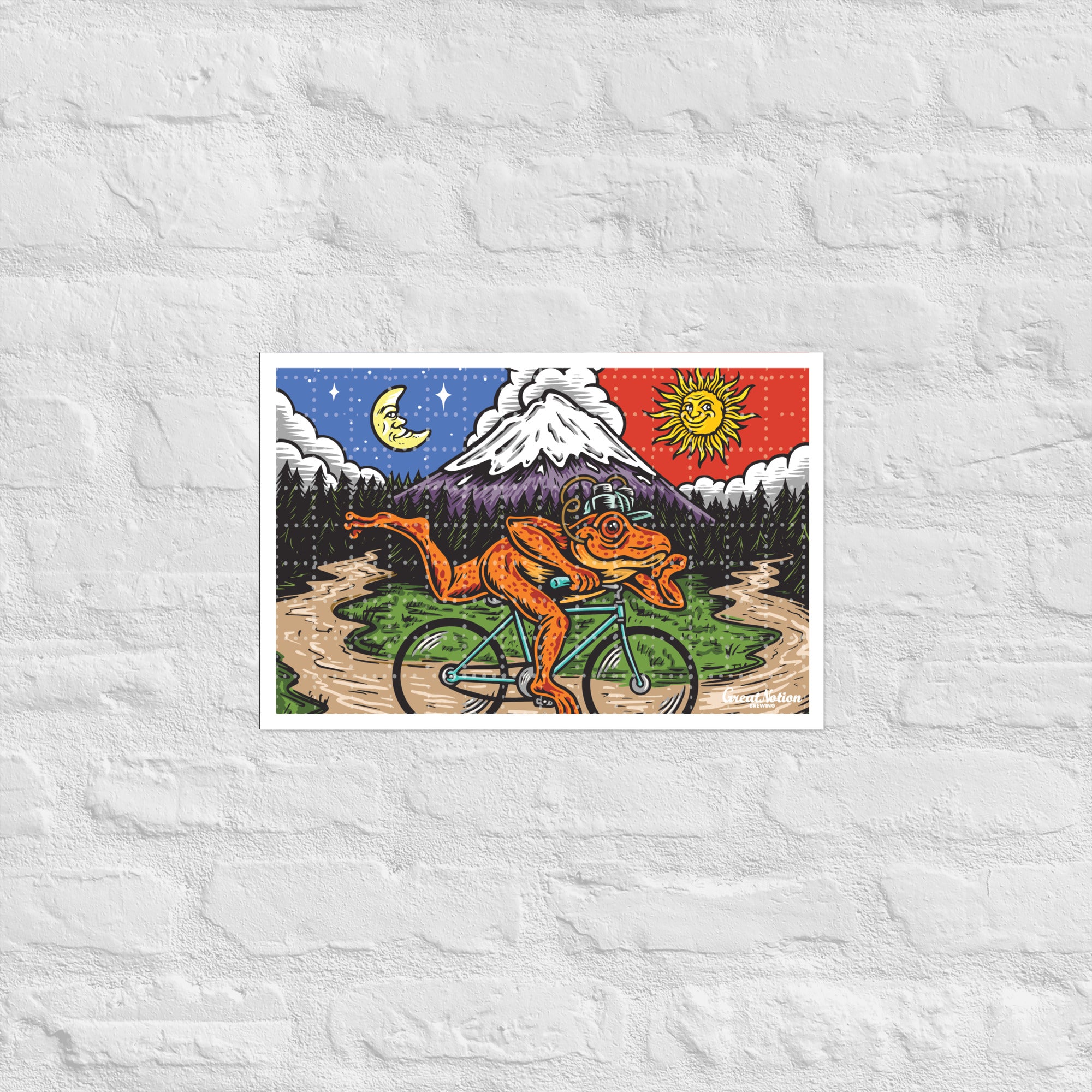 Bicycle Day Art Print