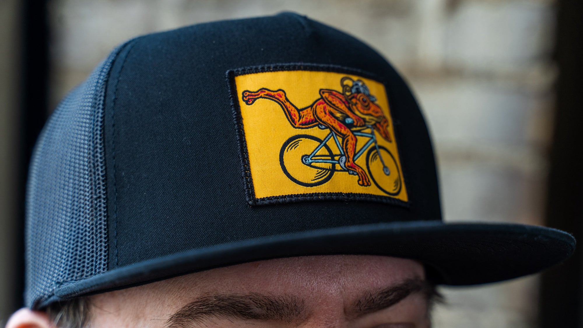 Bicycle Day Flatbill Trucker Snapback Hat