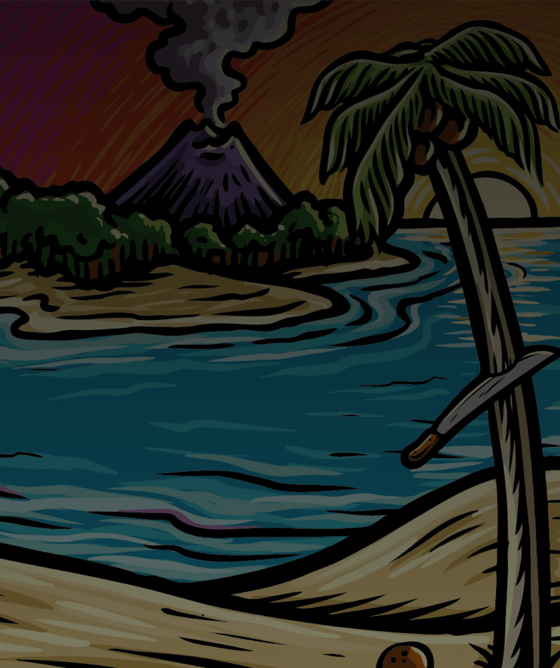 Samson's Tropical Vacation